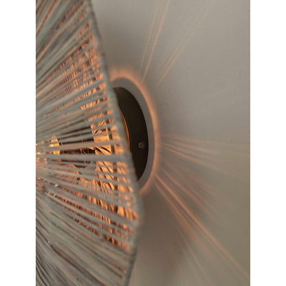 Plafondlamp Panama - Donkergrijs - 45x45x5cm - depauwwonen