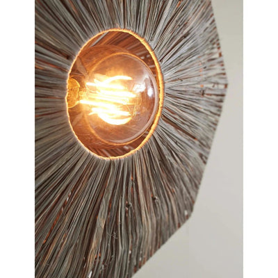 Wandlamp Panama - Donker grijs - 45x7x45cm by GOOD&MOJO