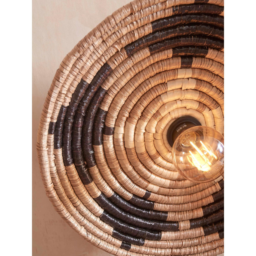 Wandlamp Andros - Naturel/Zwart - Ø45cm - depauwwonen