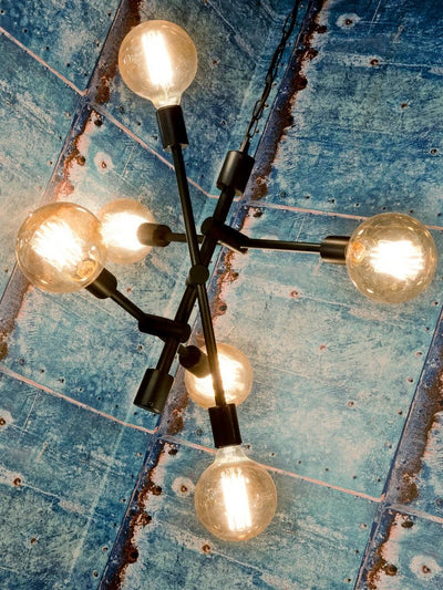 Hanglamp Nashville 3-arm - zwart by it's about RoMi