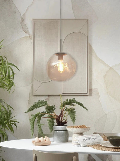 Hanglamp Helsinki - Bruin - 26x26x37.5cm by it's about RoMi