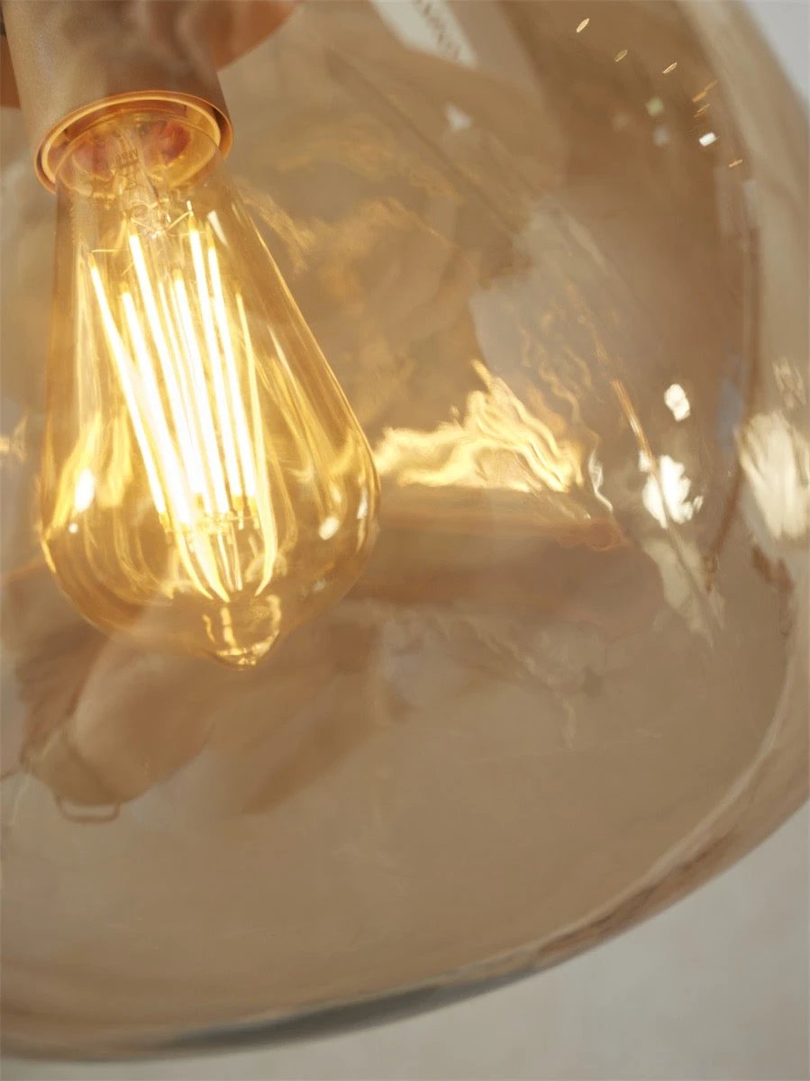 Hanglamp Helsinki - Bruin - 26x26x37.5cm by it's about RoMi