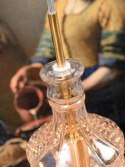 Pendellamp Brussel - Goud/Glas - Ø13cm by it's about RoMi