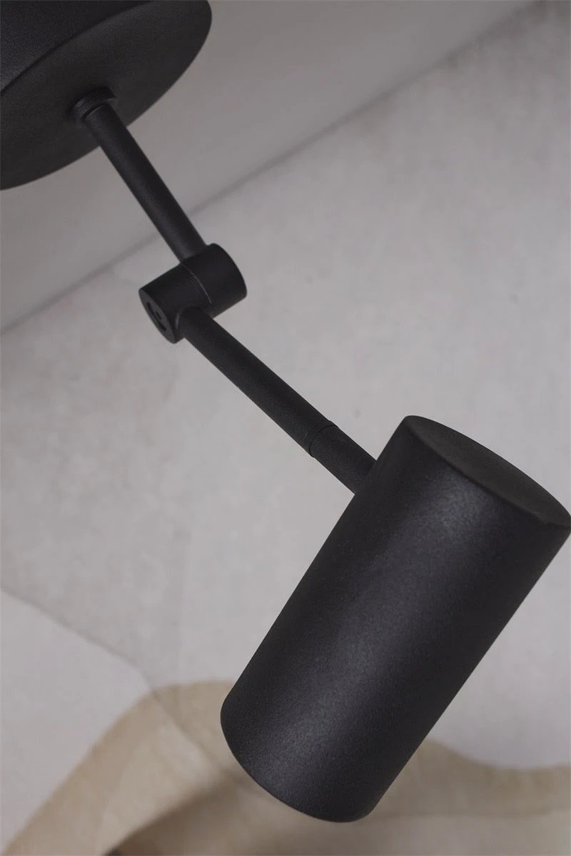 Plafondlamp Montreux - Zwart - 11x6x28cm by it's about RoMi