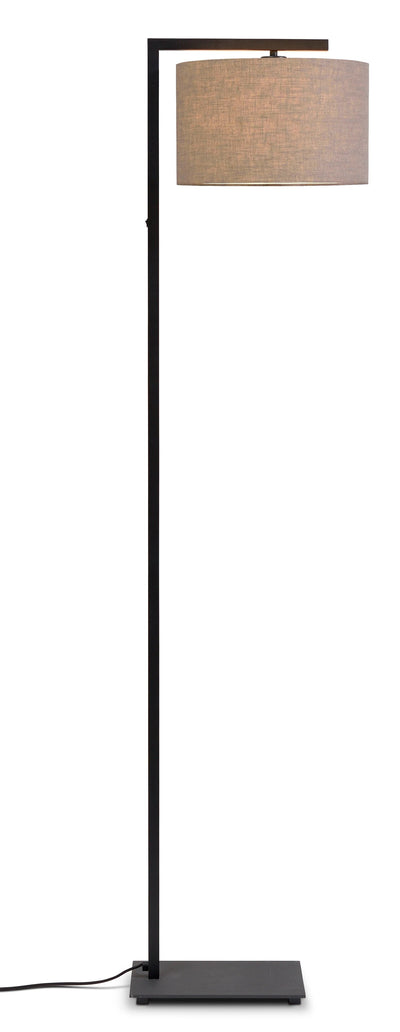 Vloerlamp Boston - Zwart/Taupe - 30x32x160cm by it's about RoMi