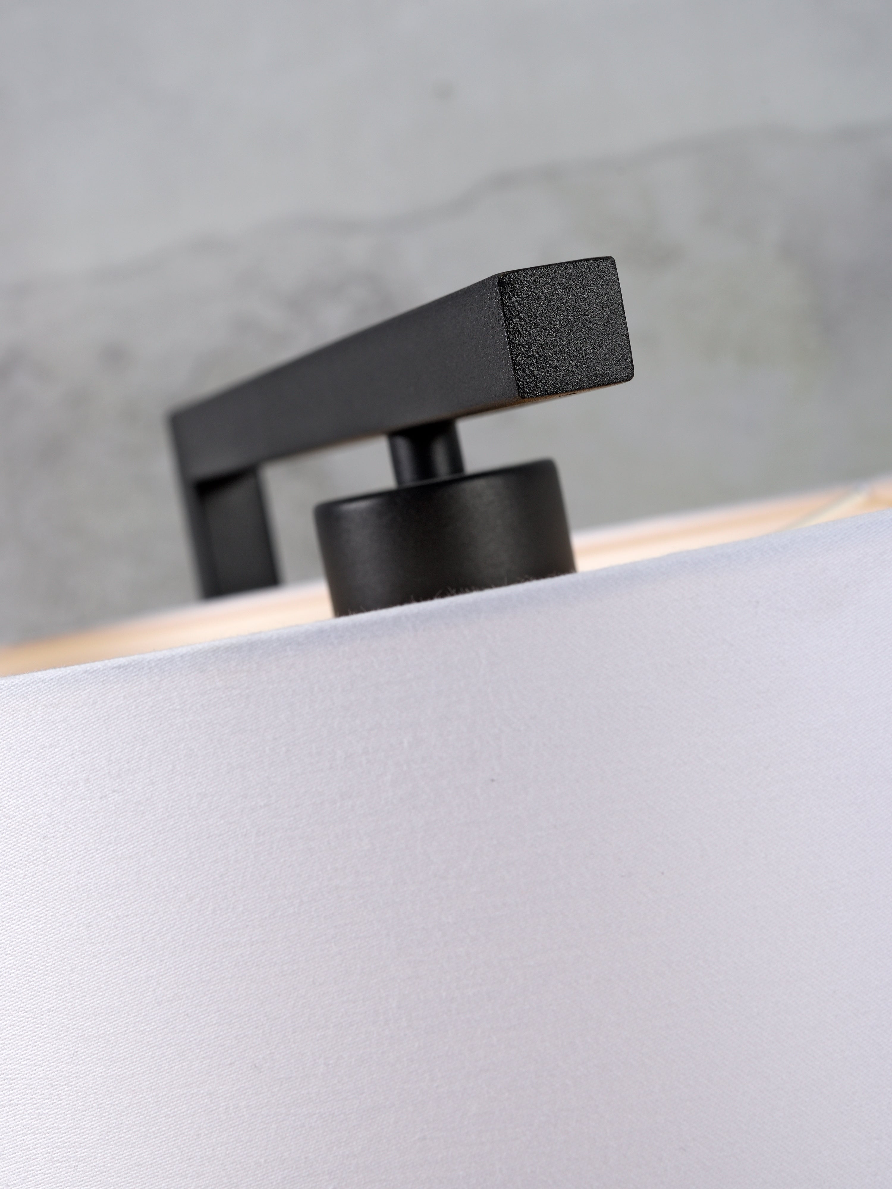 Vloerlamp Boston - Zwart/Wit - 30x32x160cm - depauwwonen