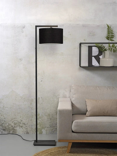 Vloerlamp Boston - Zwart/Zwart - 30x32x160cm by it's about RoMi