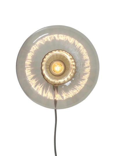 Gouden glazen wandlamp Brussel van it's about RoMi, diameter 27 cm, moderne verlichting voor interieur.