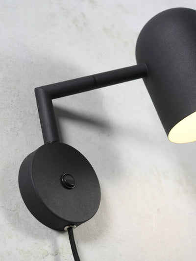 Wandlamp Marseille - Zwart - 29x12x27cm by it's about RoMi