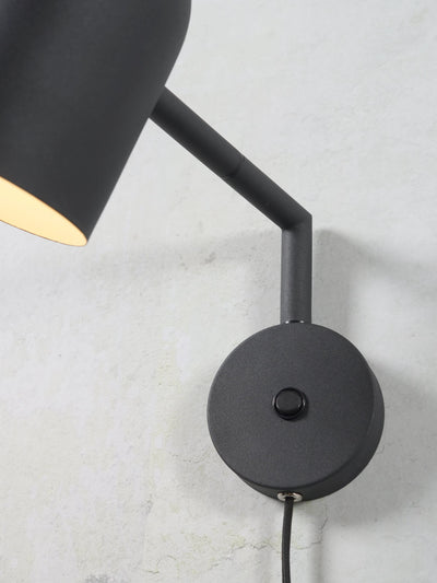 Wandlamp Marseille - Zwart - 29x12x27cm by it's about RoMi