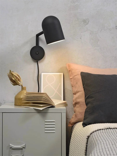 Wandlamp Marseille - Zwart - 29x12x27cm by it's about RoMi