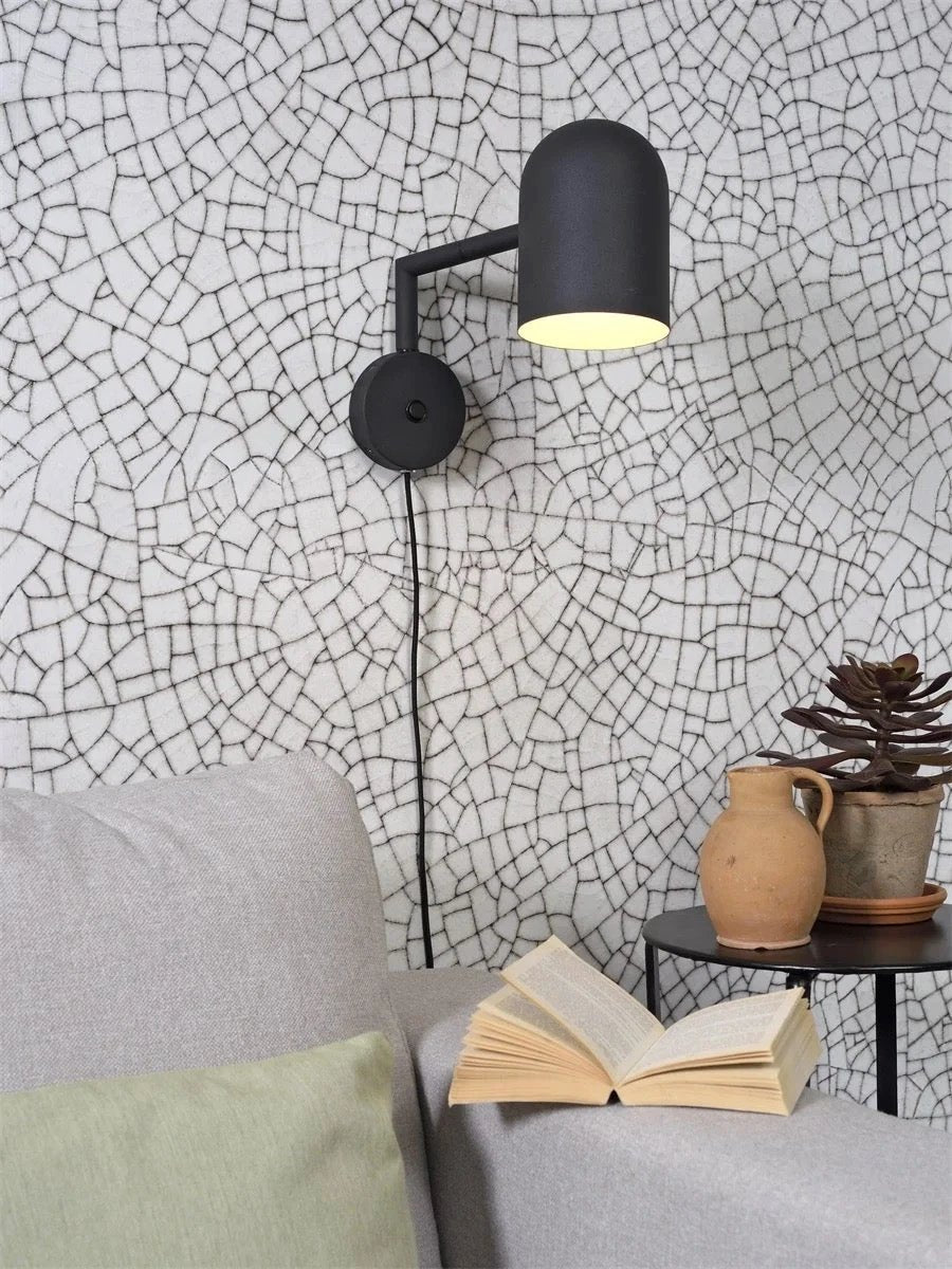 Wandlamp Marseille - Zwart - 29x12x27cm by it's about RoMi