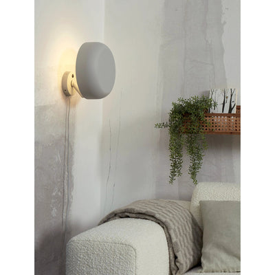 Wandlamp Porto - Grijs - Ø25cm by it's about RoMi
