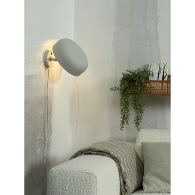 Wandlamp Porto - Grijs - Ø25cm by it's about RoMi