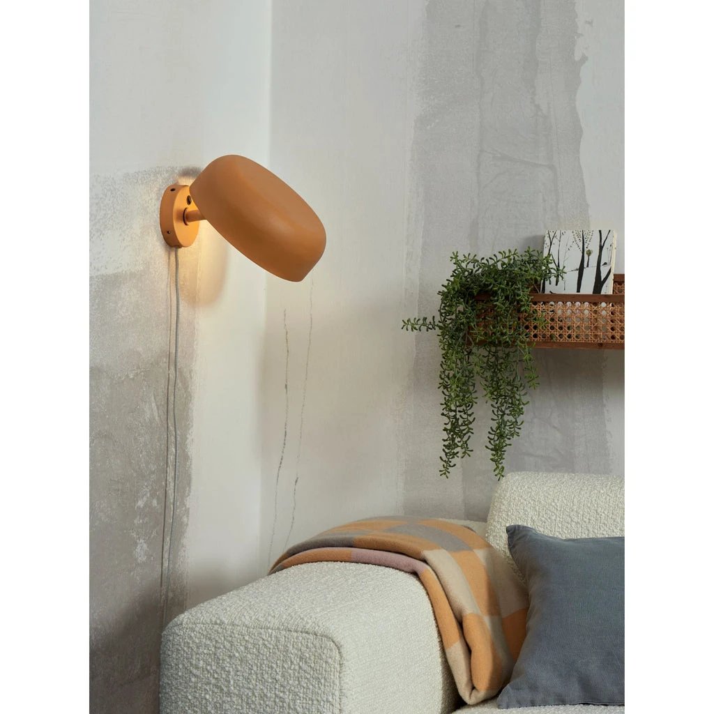 Wandlamp Porto - Oranje - Ø25cm by it's about RoMi