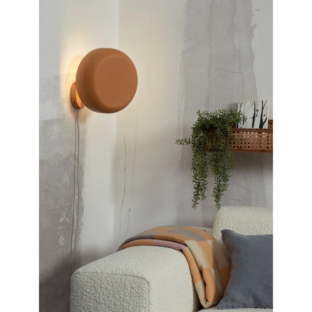 Wandlamp Porto - Oranje - Ø25cm by it's about RoMi