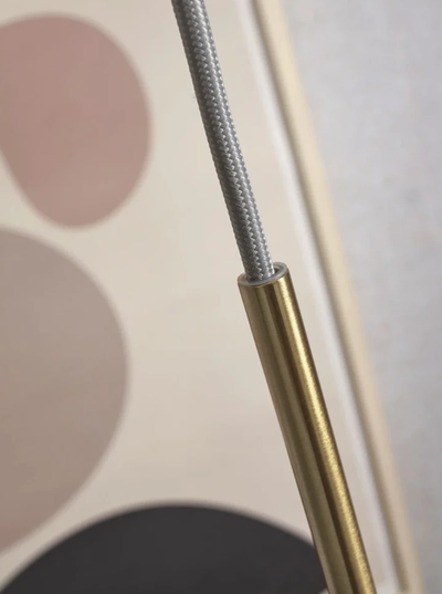 Hanglamp glas/ijzer Carrara globe Ø22 - M by it's about RoMi