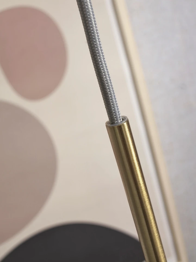 Hanglamp glas/ijzer Carrara Ø28 - L by it's about RoMi