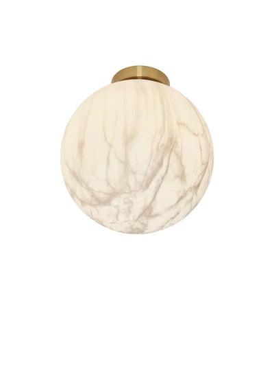 Plafondlamp Carrara Bol wit - Ø28 by it's about RoMi