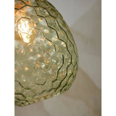 Hanglamp glas Venice ovaal - groen by it's about RoMi