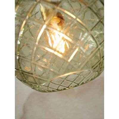 Hanglamp glazen Venice bol - groen by it's about RoMi