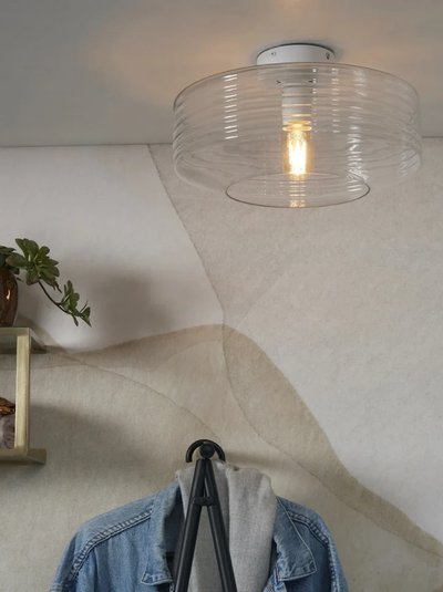 Plafondlamp glas Verona - helder by it's about RoMi