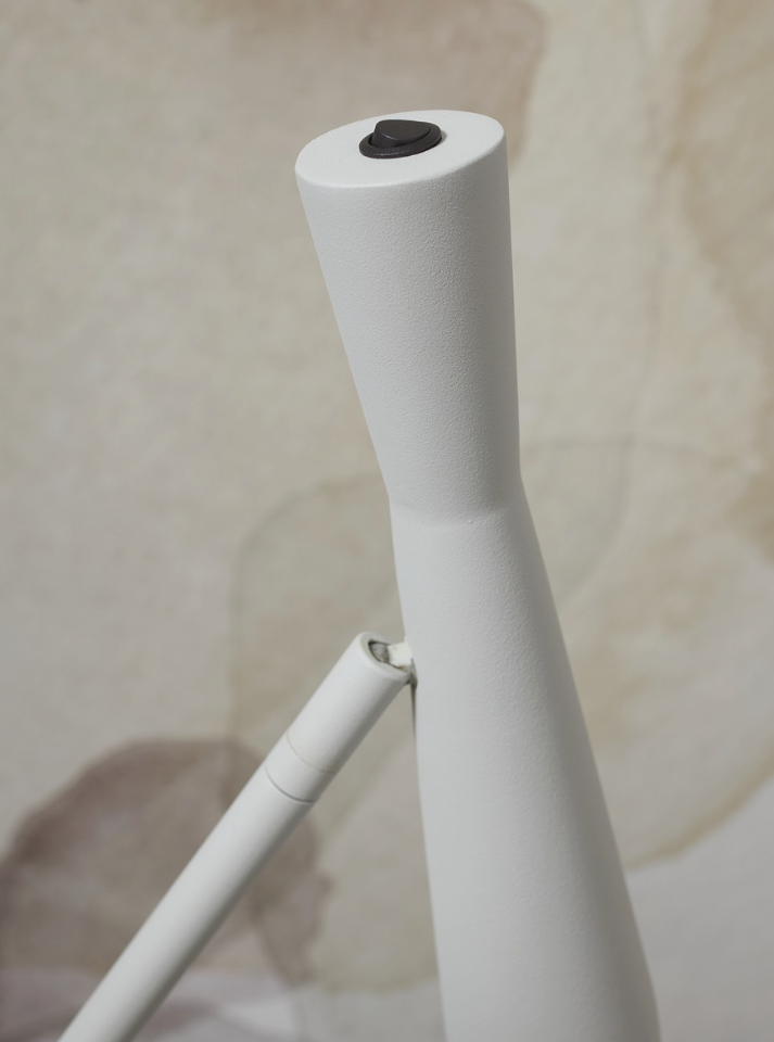 Vloerlamp Bordeaux - Grijs - 22x36x145.5cm - depauwwonen