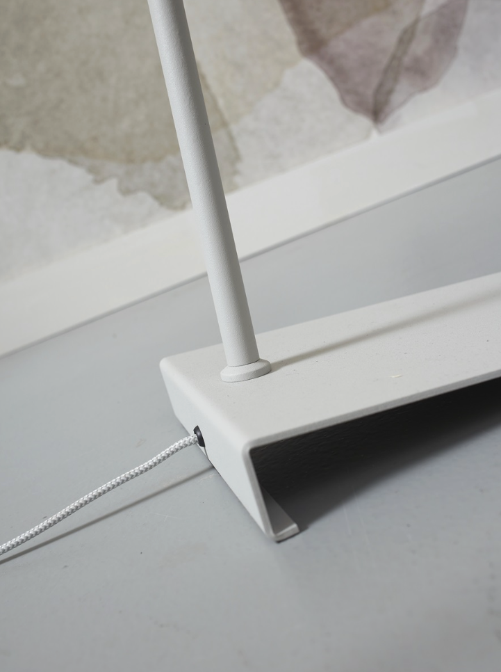 Vloerlamp Bordeaux - Grijs - 22x36x145.5cm - depauwwonen