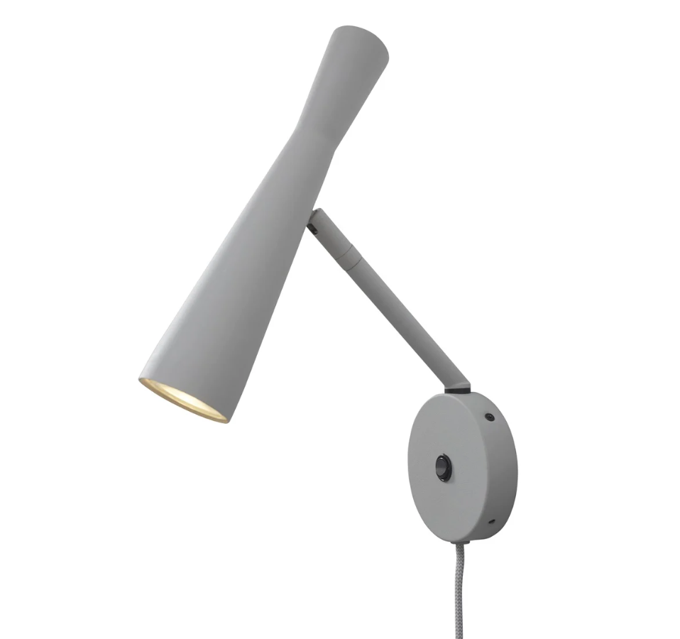 Wandlamp Bordeaux - Grijs - 10.5x26x34.5cm - depauwwonen