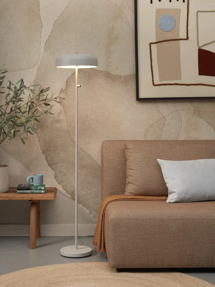 Vloerlamp Porto - Grijs - Ø30cm by it's about RoMi