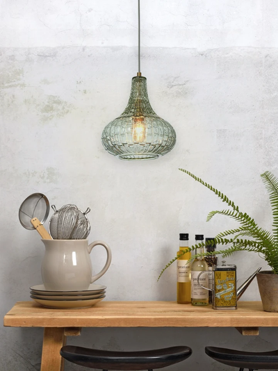 Hanglamp Venice druppel - groen by it's about RoMi