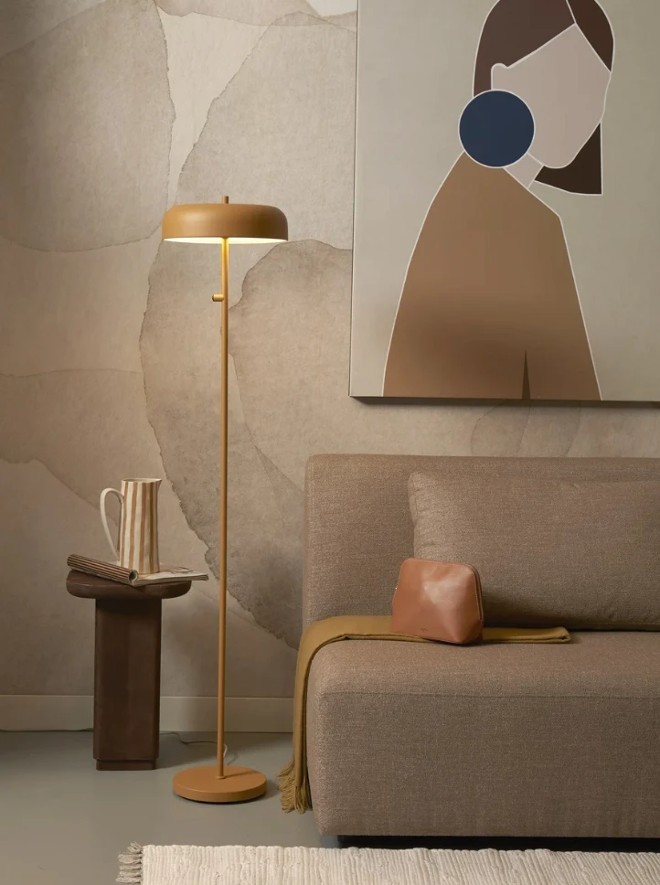 Vloerlamp Porto - Oranje - Ø30cm by it's about RoMi