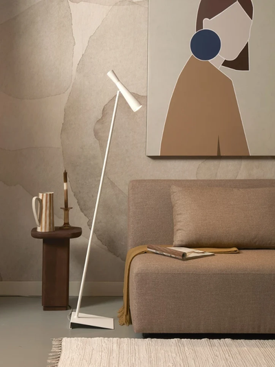 Vloerlamp Bordeaux - Wit - 22x36x145.5cm by it's about RoMi