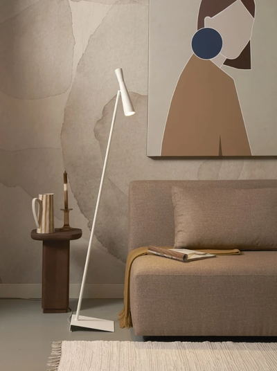 Vloerlamp Bordeaux - Wit - 22x36x145.5cm by it's about RoMi