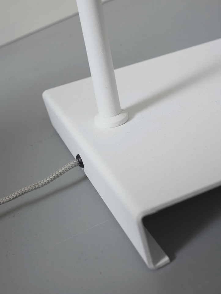 Vloerlamp Bordeaux - Wit - 22x36x145.5cm - depauwwonen