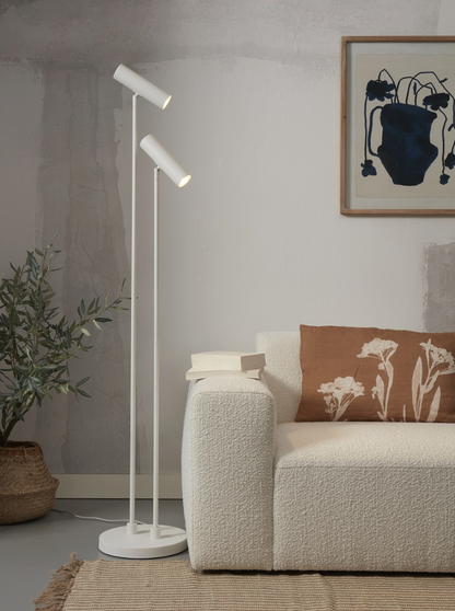 Vloerlamp Havana - Wit - 30x30x162cm - depauwwonen