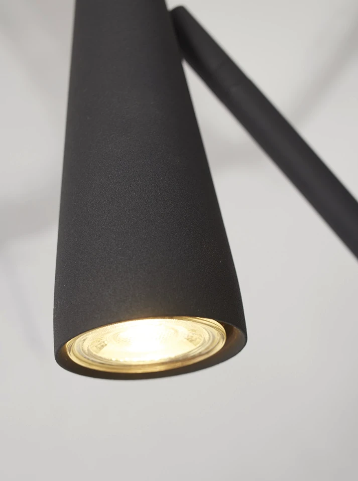 Vloerlamp Bordeaux - Zwart - 22x36x145.5cm by it's about RoMi