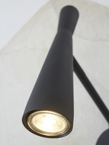 Wandlamp Bordeaux - Zwart - 10.5x26x34.5cm - depauwwonen