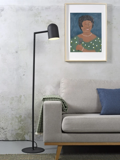 Vloerlamp Marseille - Zwart - 40x25x141cm by it's about RoMi