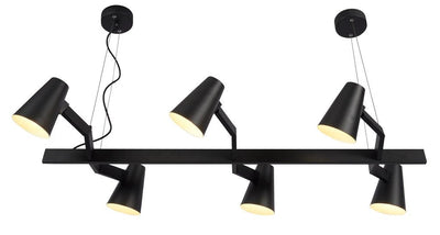 Hanglamp ijzer Biarritz verstelbaar zwart by it's about RoMi