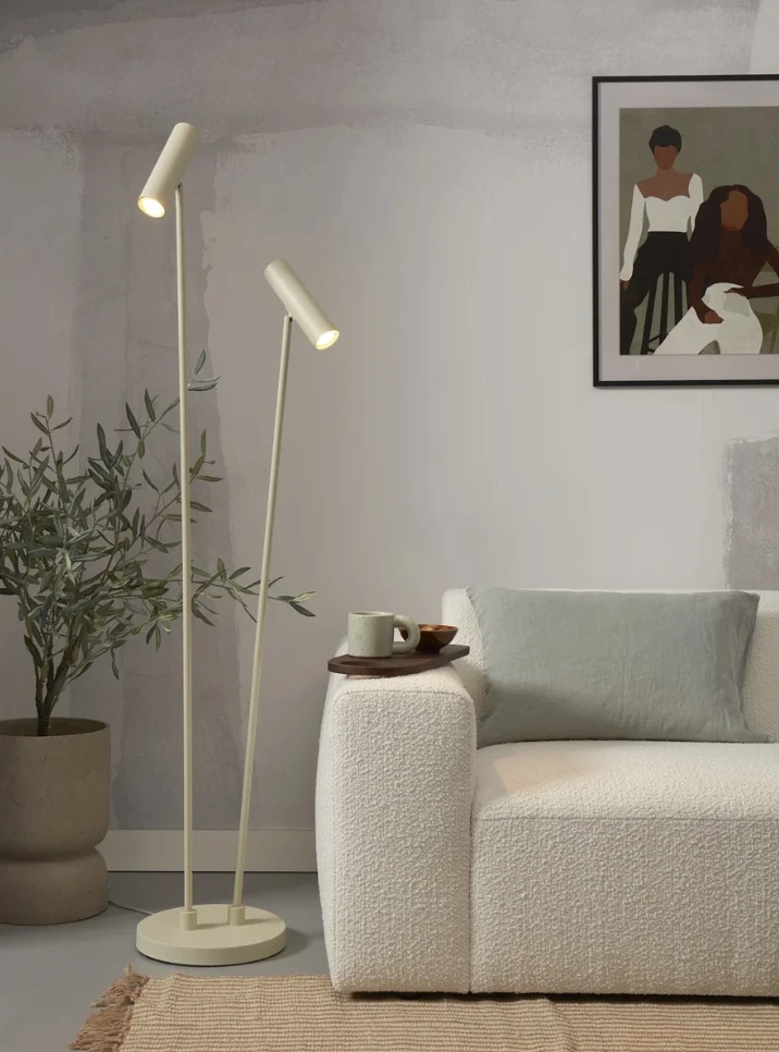 Vloerlamp Havana 2-licht zachtgroen by it's about RoMi