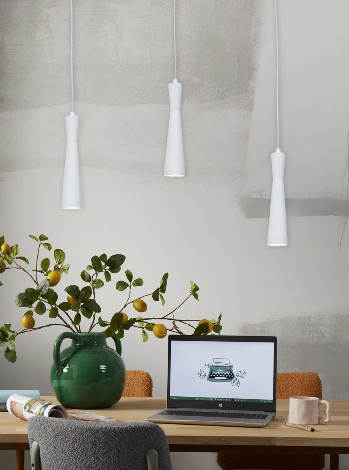 Hanglamp Bordeaux wit by it's about RoMi