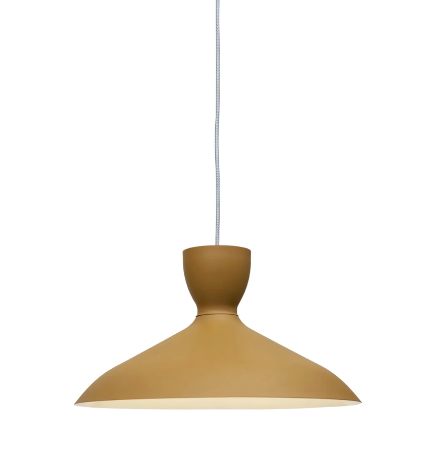Hanglamp Hanover - Geel - 40x40x22cm - depauwwonen
