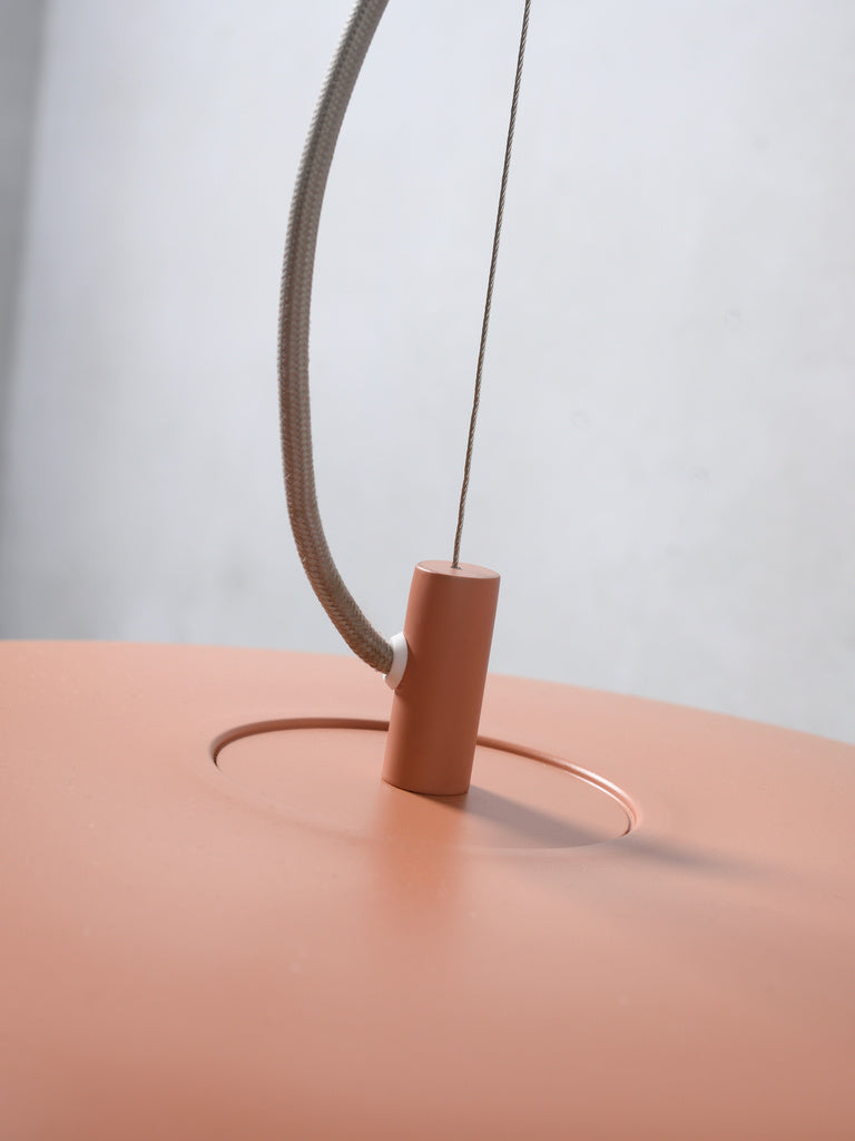 Hanglamp aluminium Marseille Ø48 - terra - depauwwonen