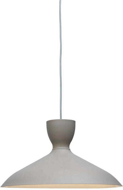 Grijze Hanglamp Hanover van it's about RoMi, vierkant formaat van 40x40x22cm, hangend met moderne uitstraling