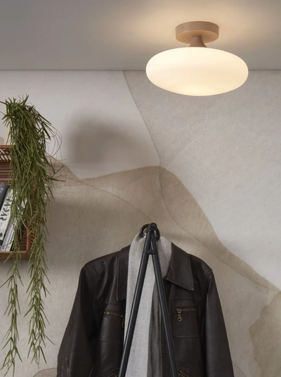 Plafonniere Sapporo - Wit - 28.5x18.5x28.5cm by it's about RoMi