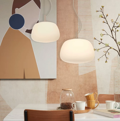 Hanglamp Sapporo wit/zand - L by it's about RoMi