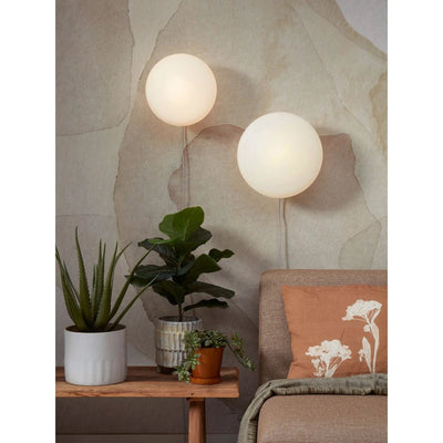 Wandlamp Sapporo glas wit/zand - L by it's about RoMi