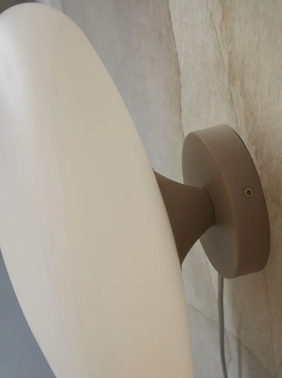 Wandlamp Sapporo glas wit/zand - L by it's about RoMi