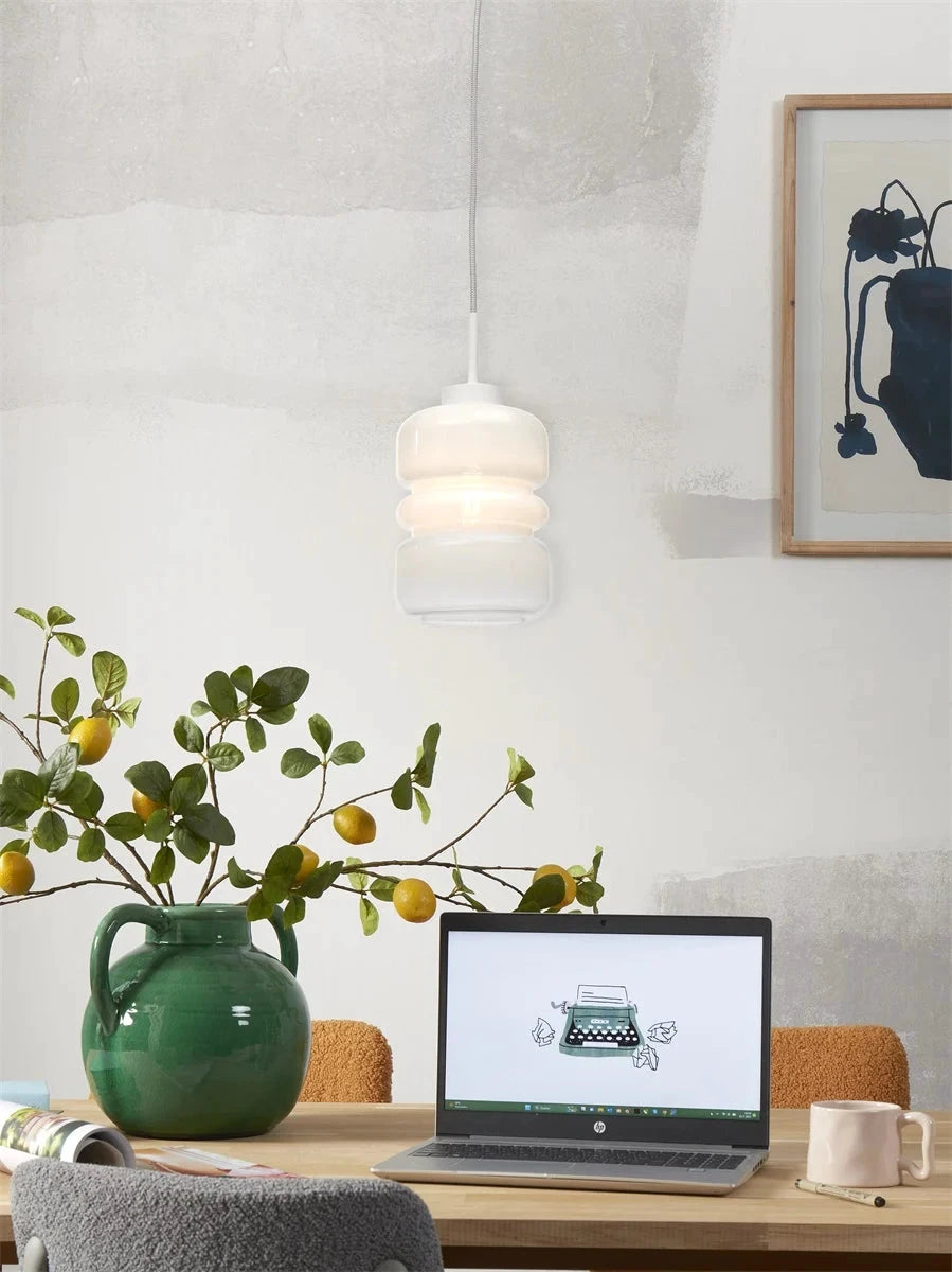 Pendellamp Verona - Wit - 15x15x30cm by it's about RoMi